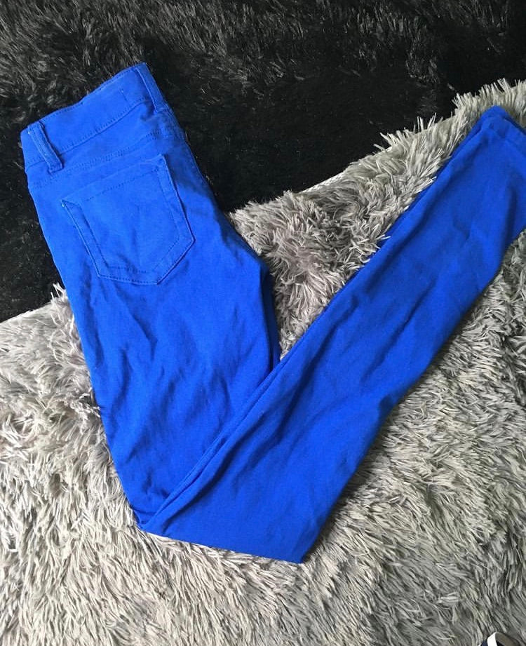 Blue Stretchy Jeans